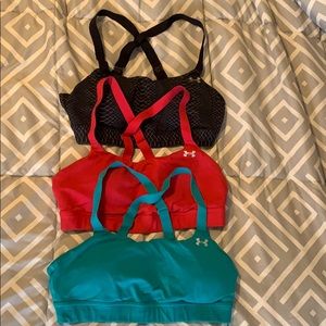 UA Eclipse Sport Bra Medium Bundle